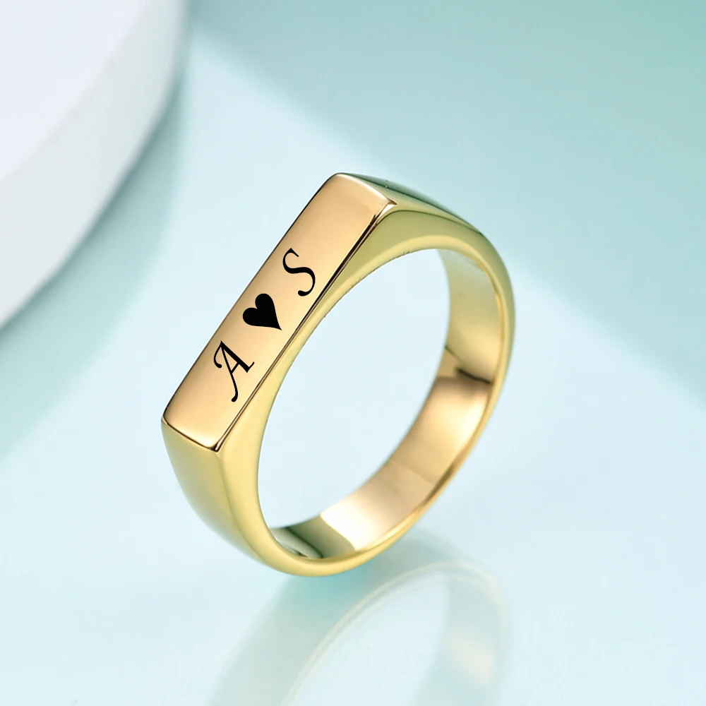 Custom Rings Engraved With Your Name