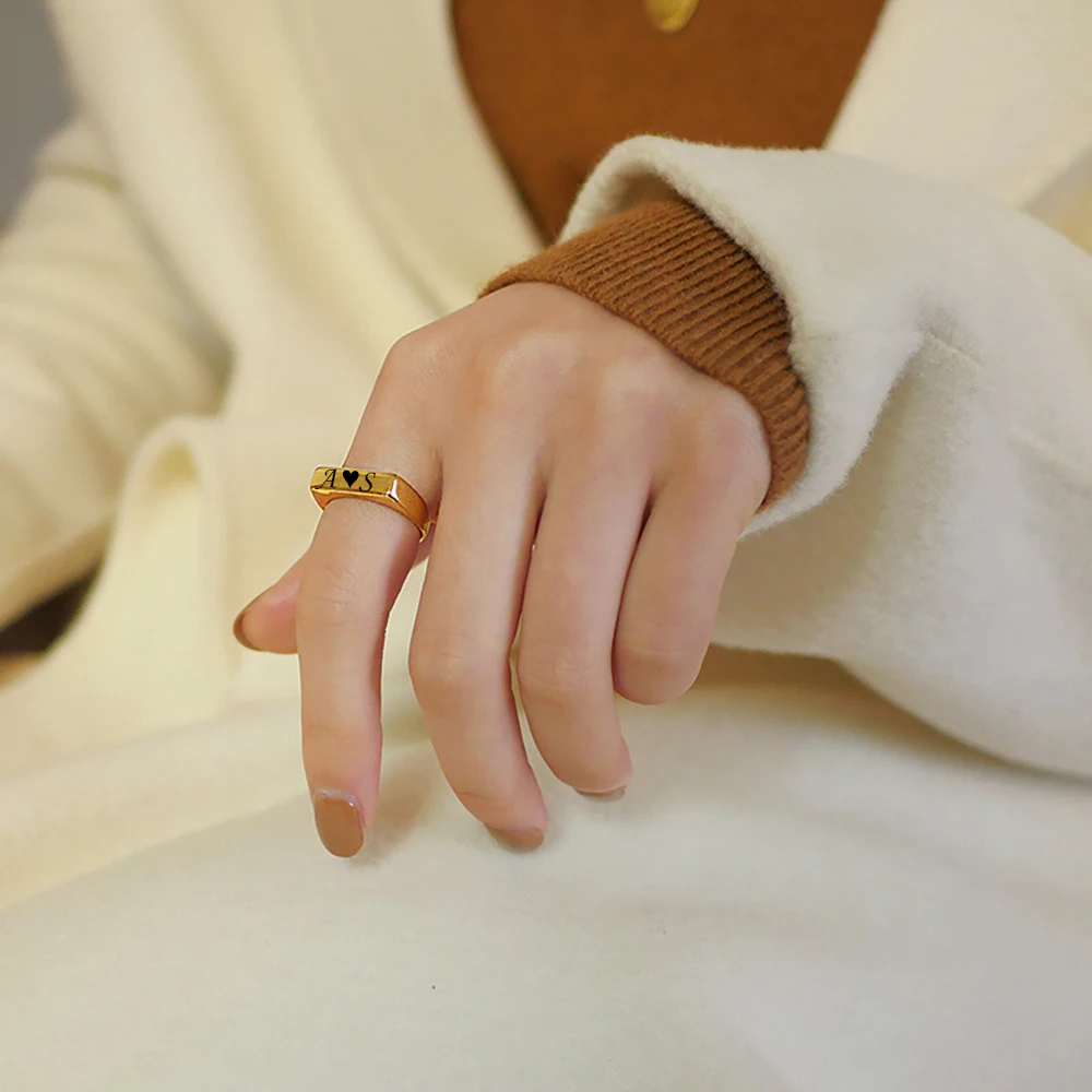 Custom Rings Engraved With Your Name