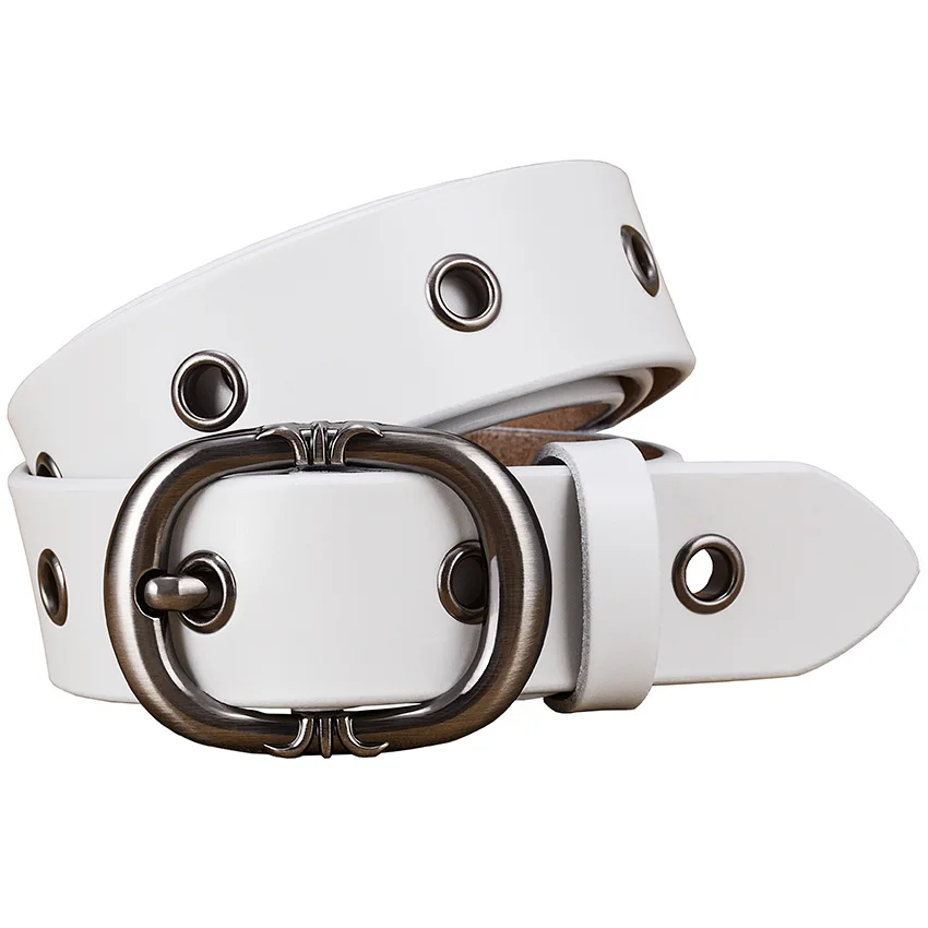 Hollow Genuine Leather Belts for Women