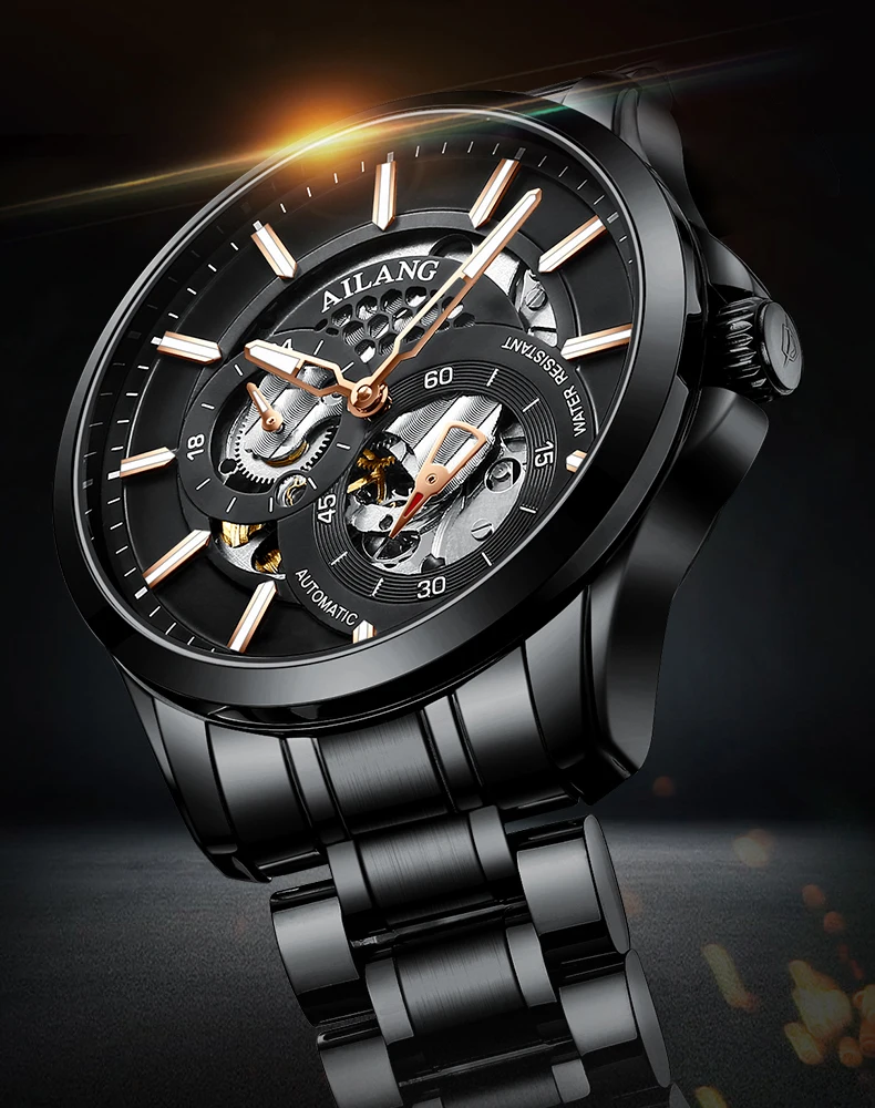Hollow Mechanical AILANG Watch