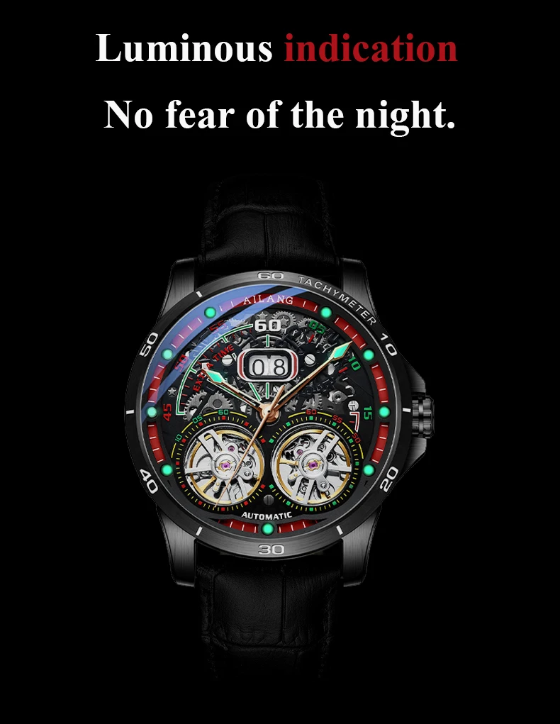 Automatic Mechanical Skeleton AILANG Watch