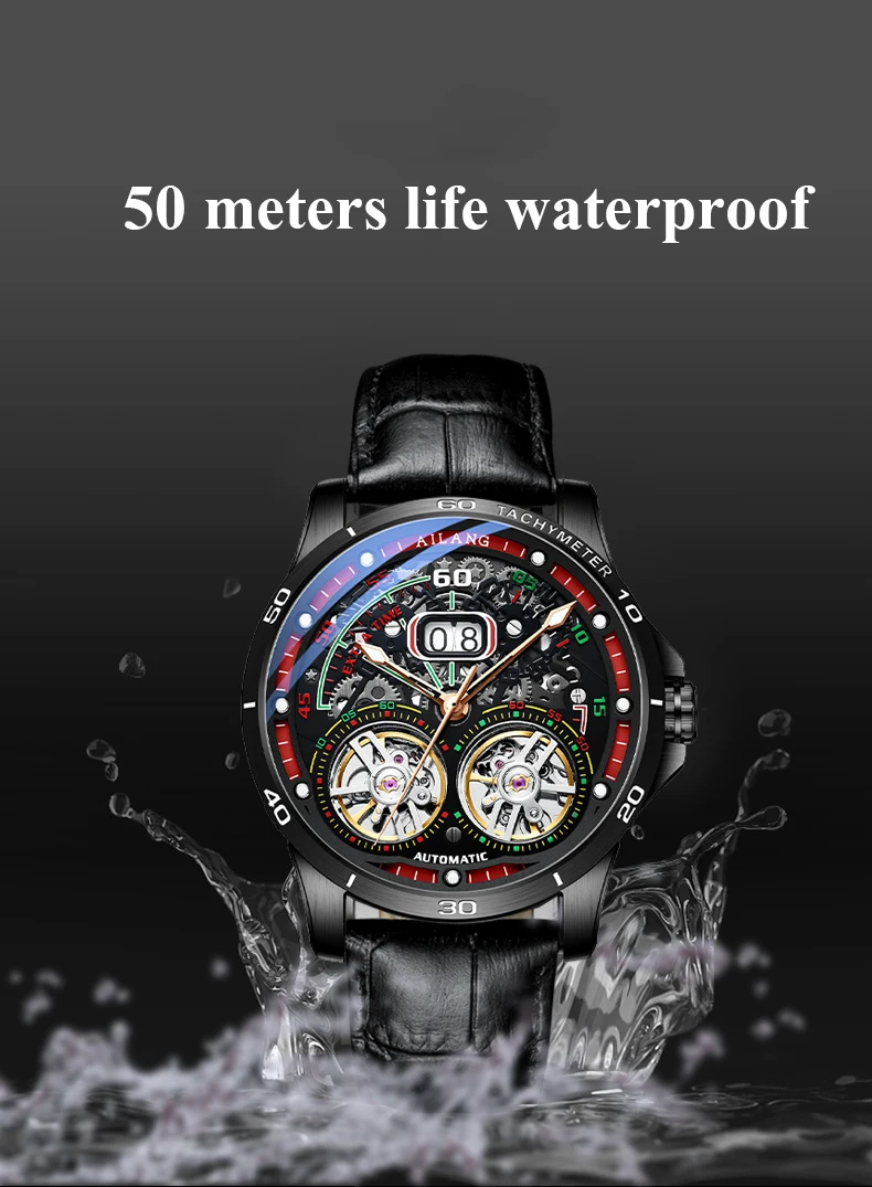 Automatic Mechanical Skeleton AILANG Watch