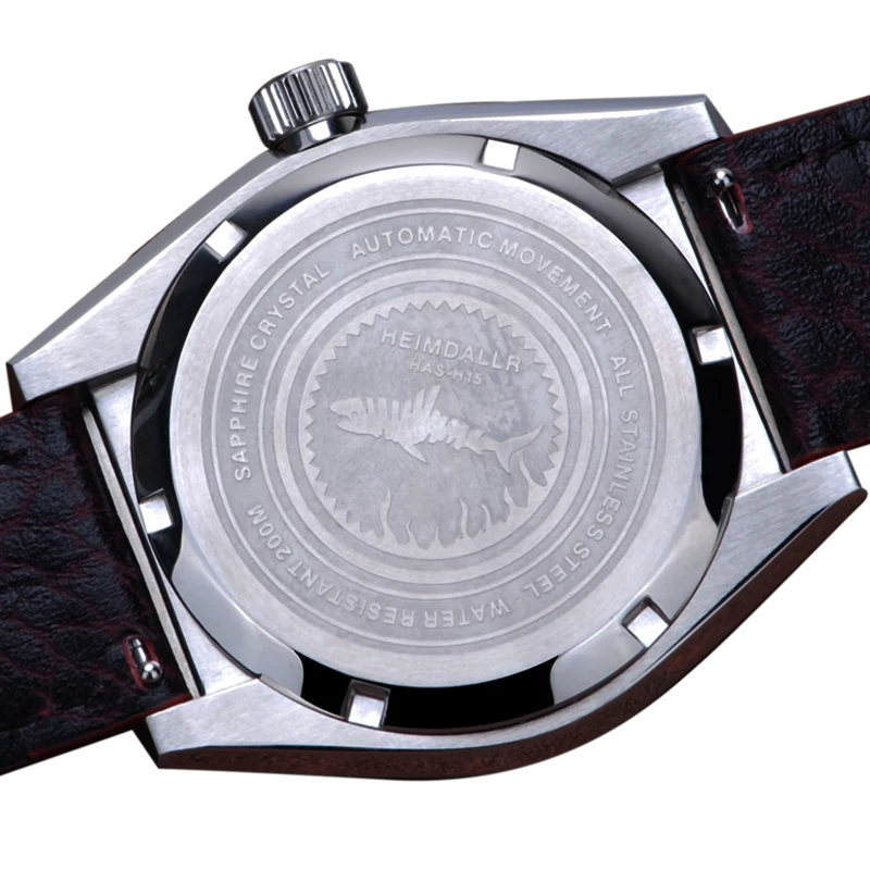 Heimdallr Monster Diver Mens Watch Frost Dial