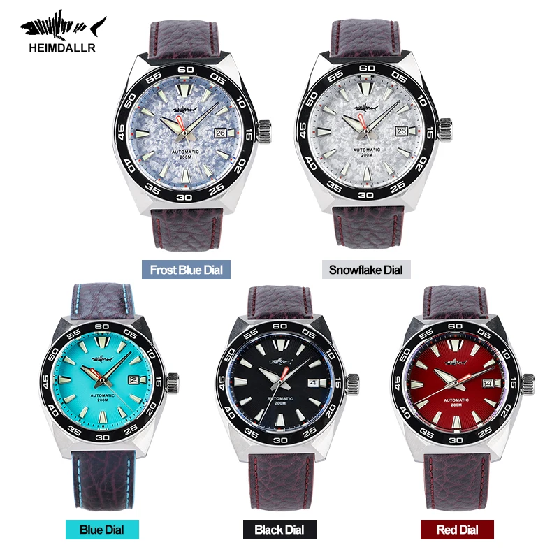 Heimdallr Monster Diver Mens Watch Frost Dial
