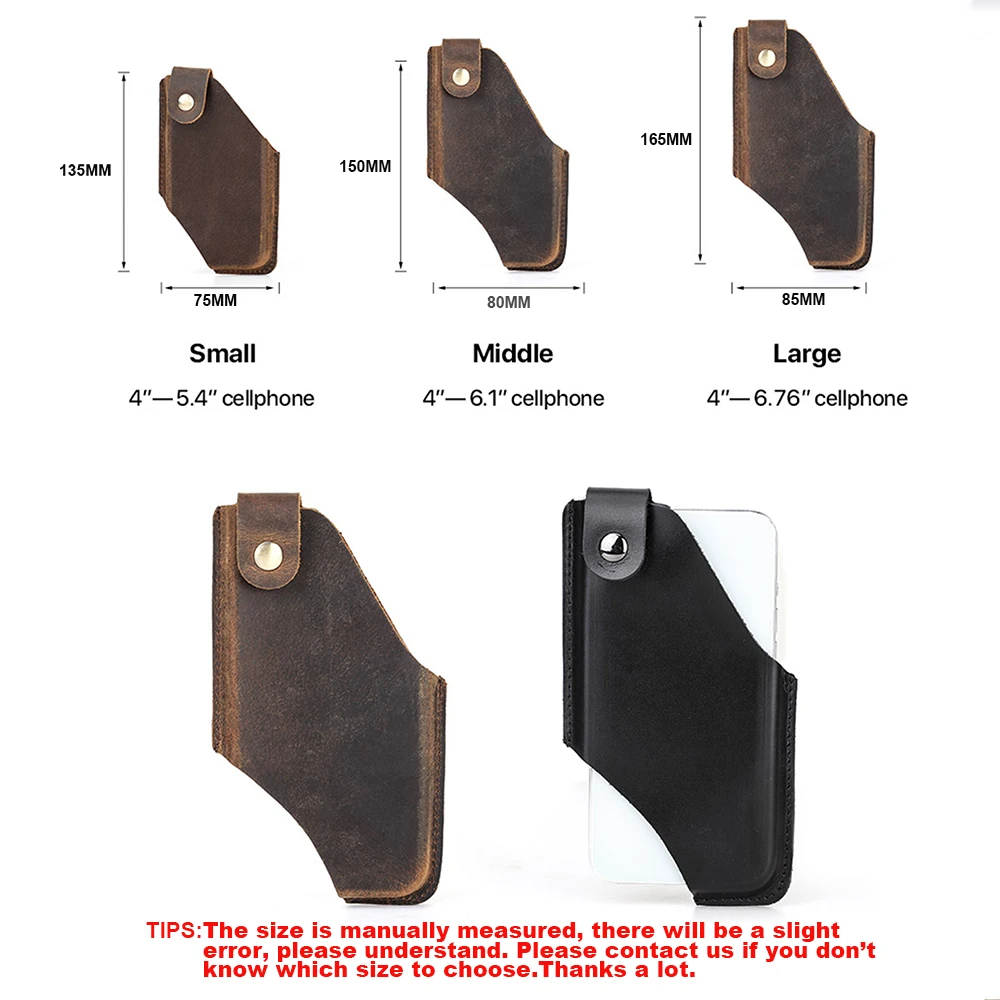 Genuine Leather Phone Holster