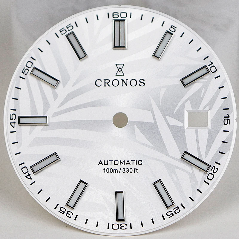 Cronos Watch Date Luxury Mens Dress Wristwatch