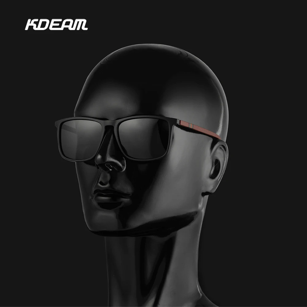 Luxury Polarized Sunglasses Retro Square
