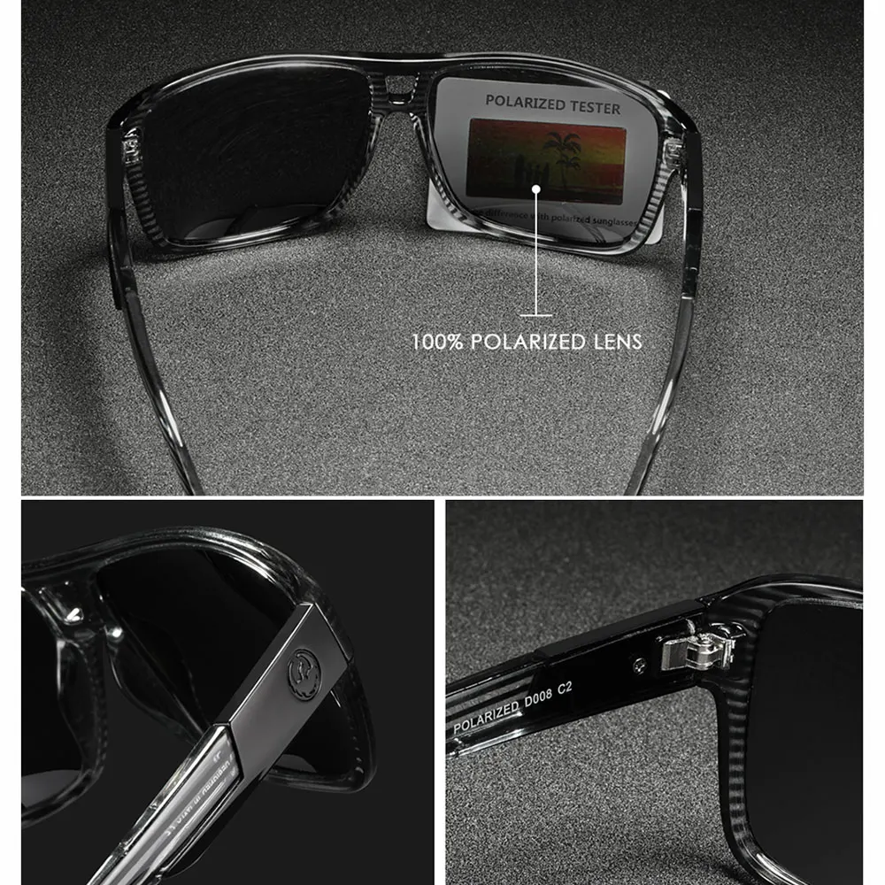 Polarized Dragon Fishing Sunglasses for Men Women
