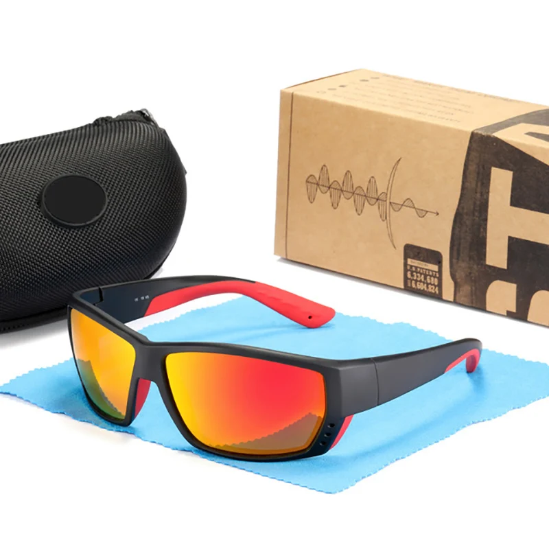 TUNA ALLEY Polarized Sunglasses For Men TR90 Frame Shades