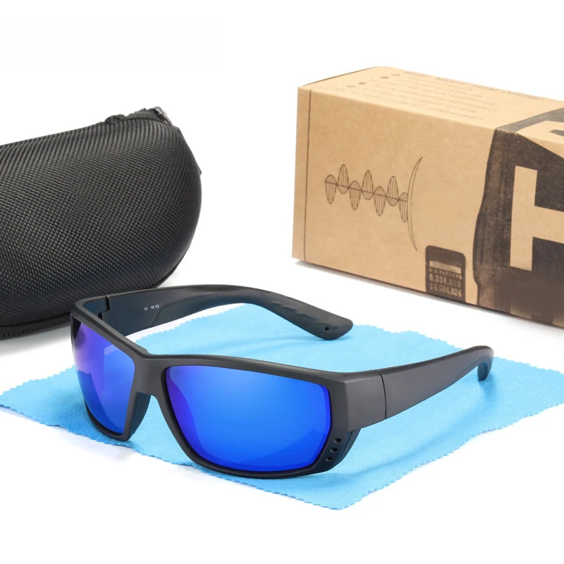TUNA ALLEY Polarized Sunglasses For Men TR90 Frame Shades