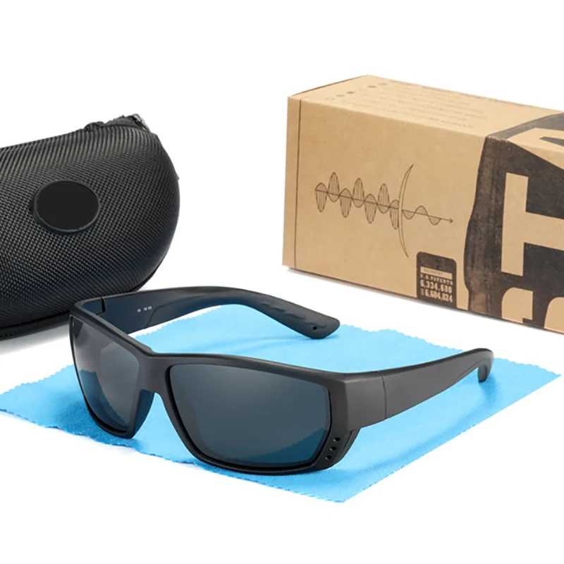 TUNA ALLEY Polarized Sunglasses For Men TR90 Frame Shades