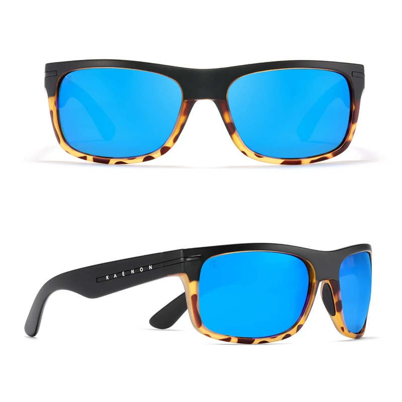 Square Polarized Sunglasses Unbreakable TR90 Frame