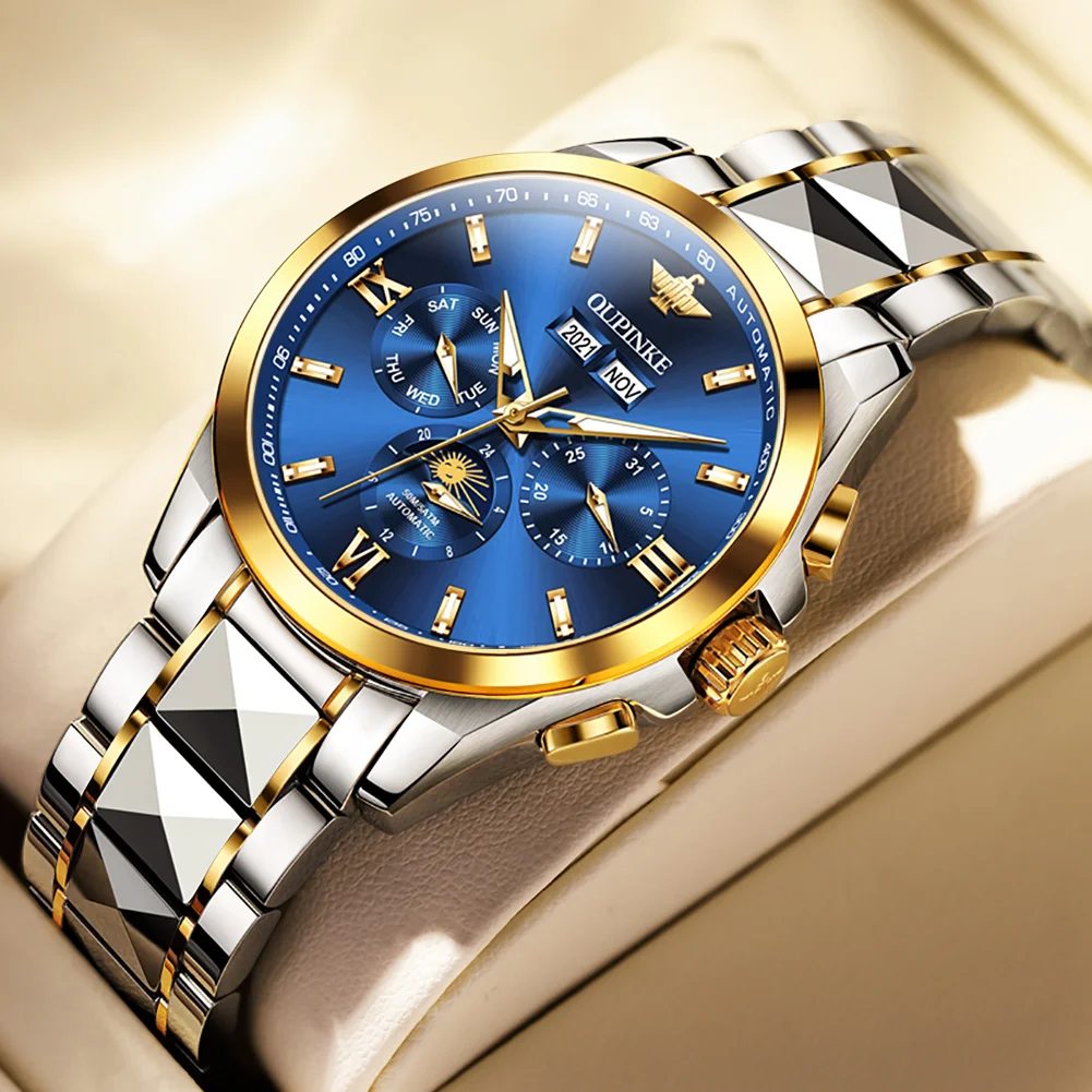 OUPINKE Watch Mechanical Self Winding Wristwatches