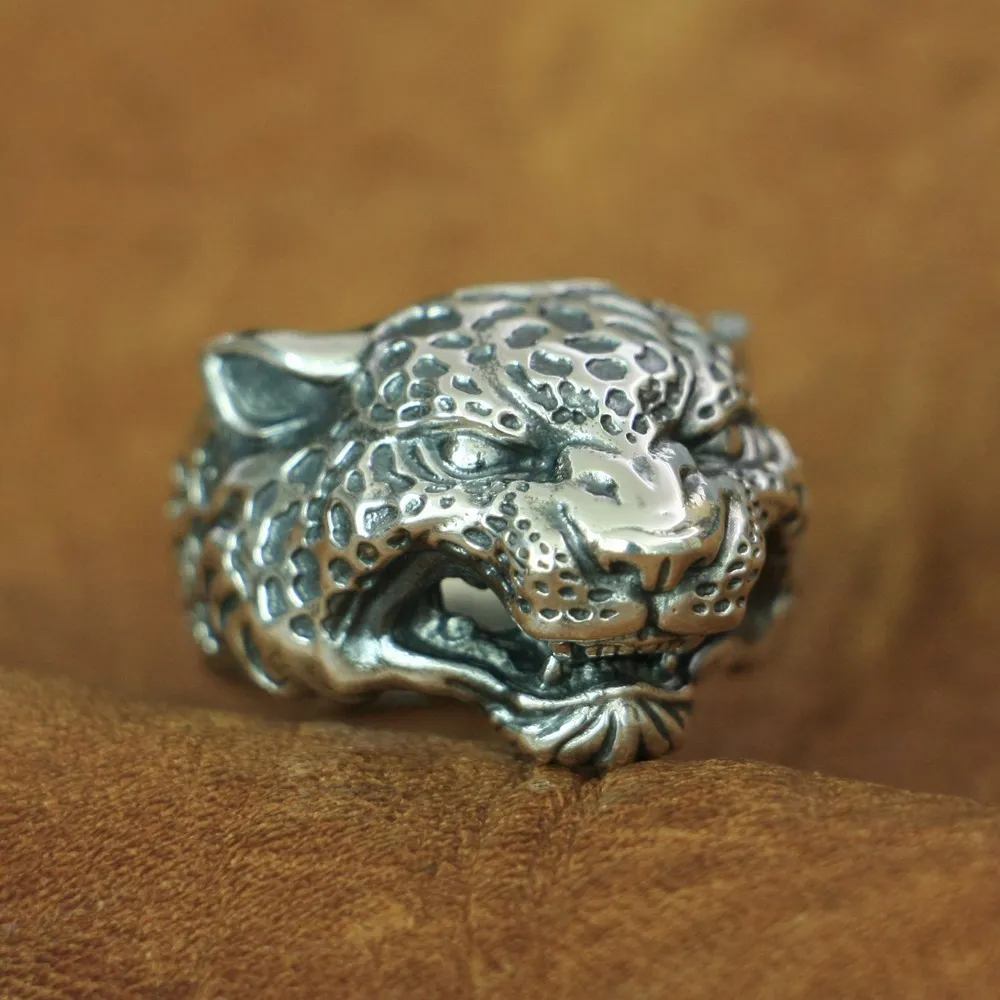 Panther Ring 925 Sterling Silver Leopard Rings