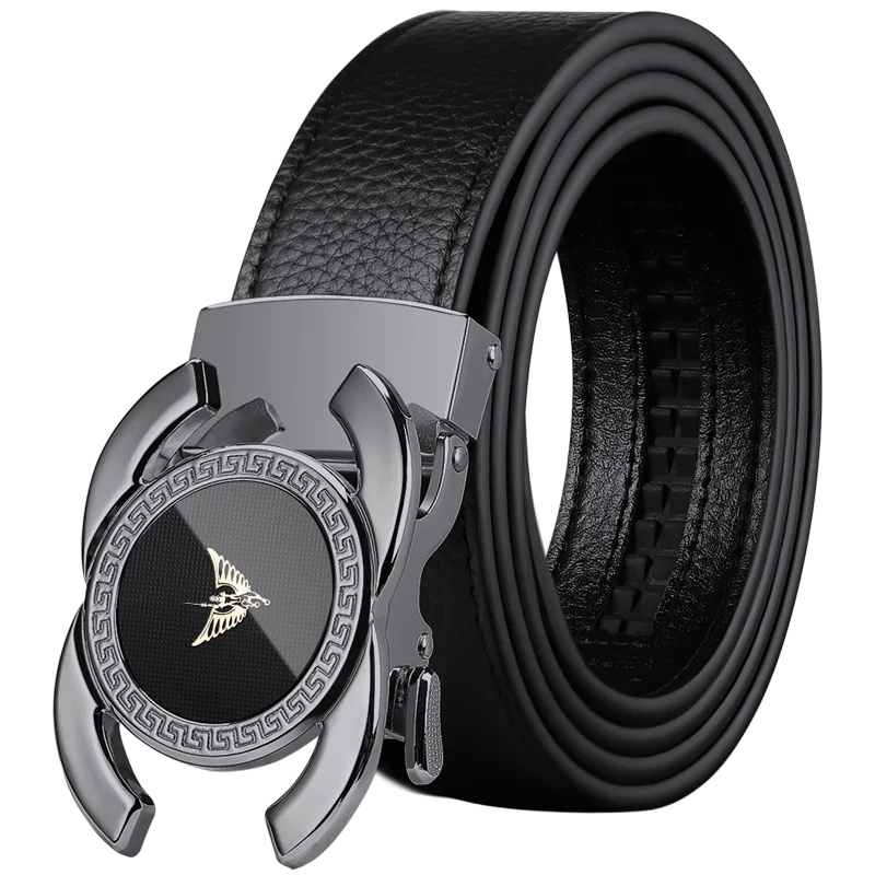 Perfect Fit Adjustable Full Grain Leather Belt