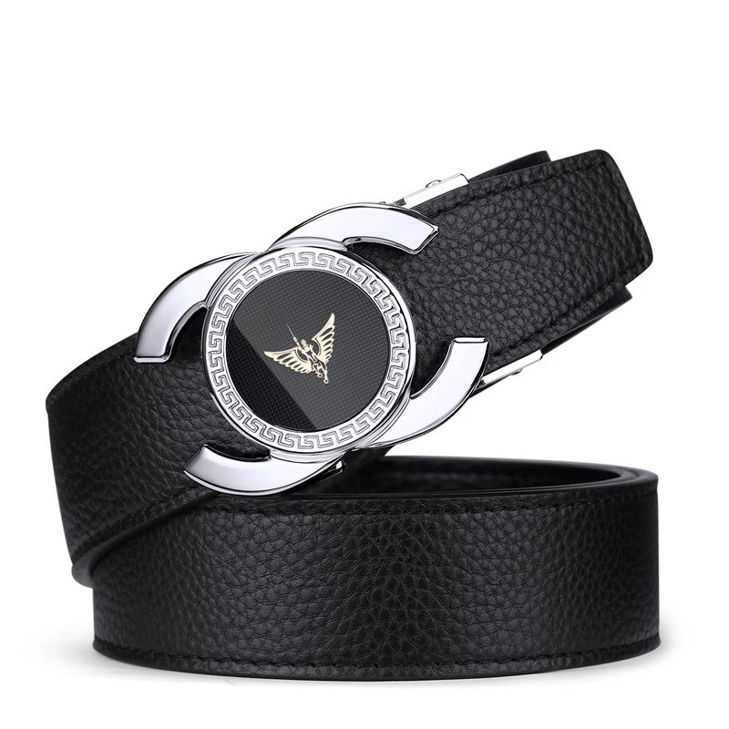 Perfect Fit Adjustable Full Grain Leather Belt