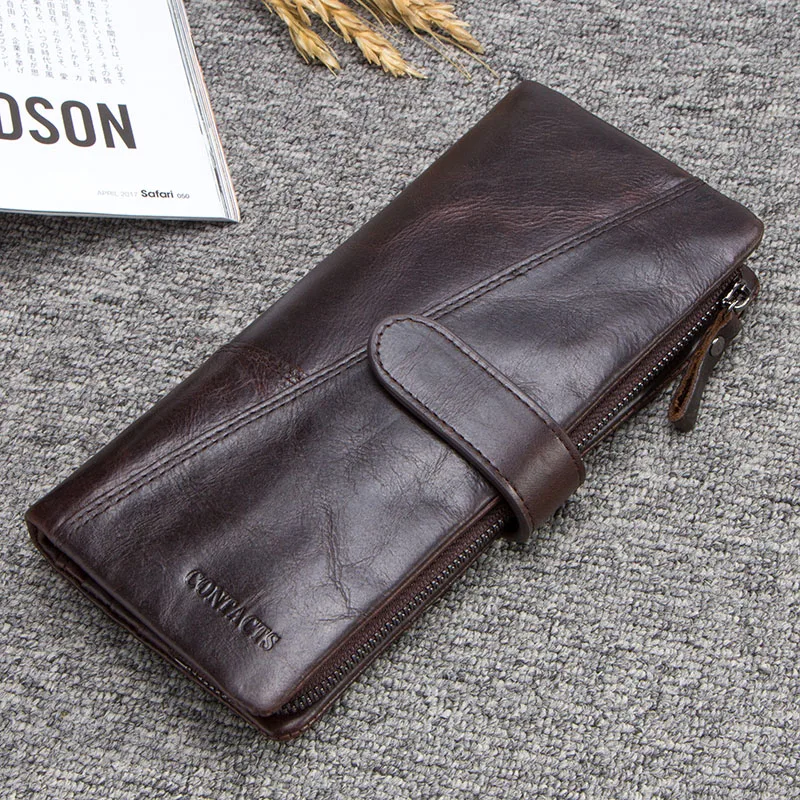 Genuine Leather Men's Wallets With Card Holder