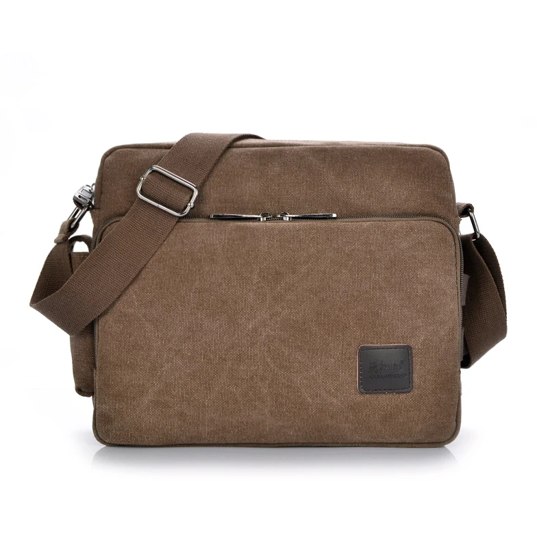 High-Quality Travel Canvas Crossbody Bag