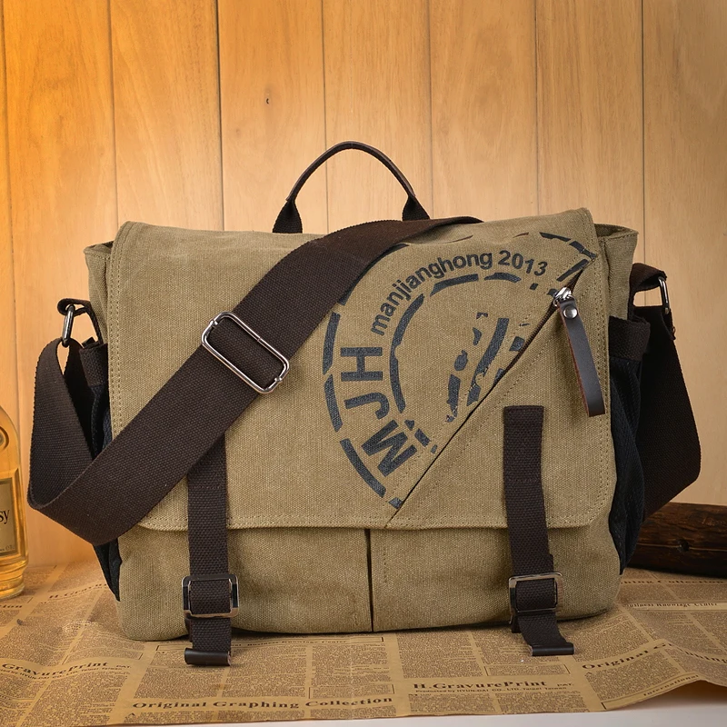 Premium Canvas Messenger Bags