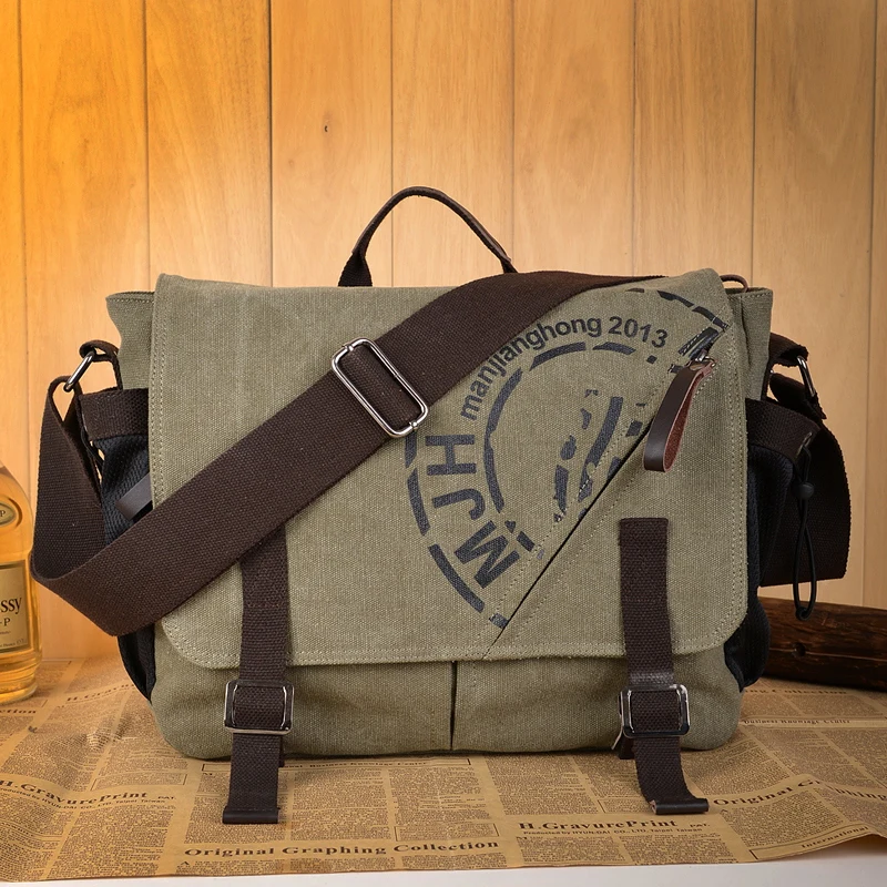 Premium Canvas Messenger Bags