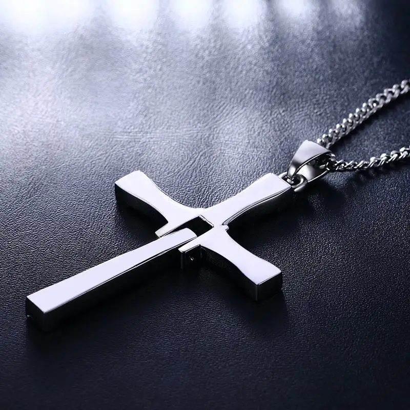 Fast and Furious 9 Toretto Cross Necklace