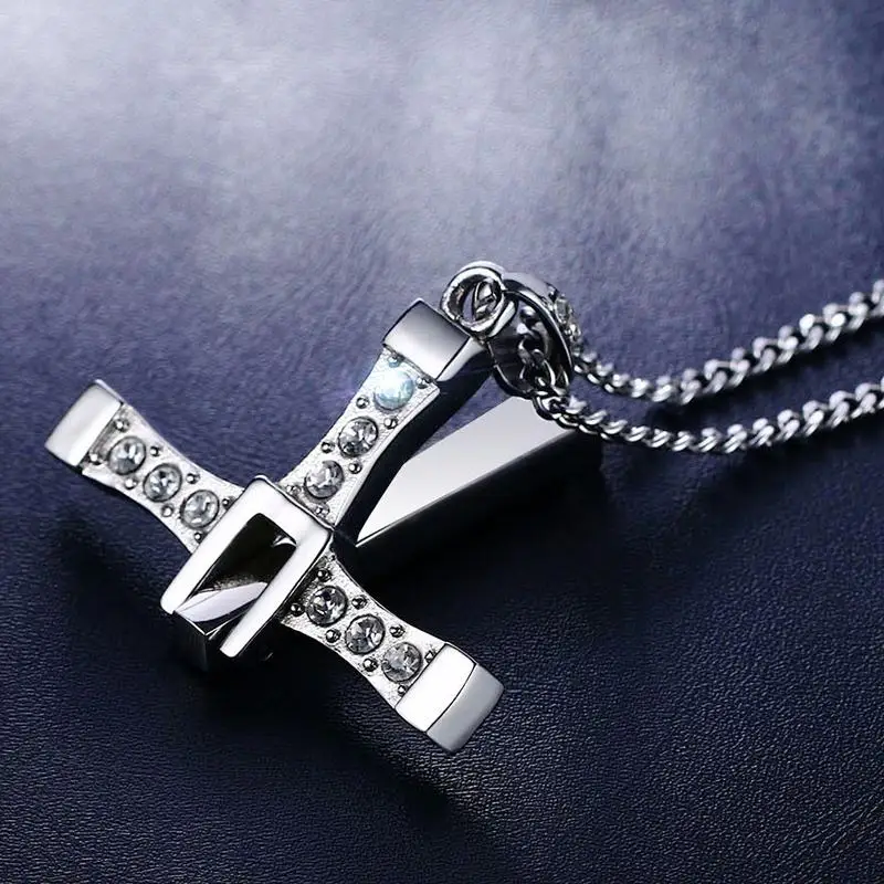 Fast and Furious 9 Toretto Cross Necklace