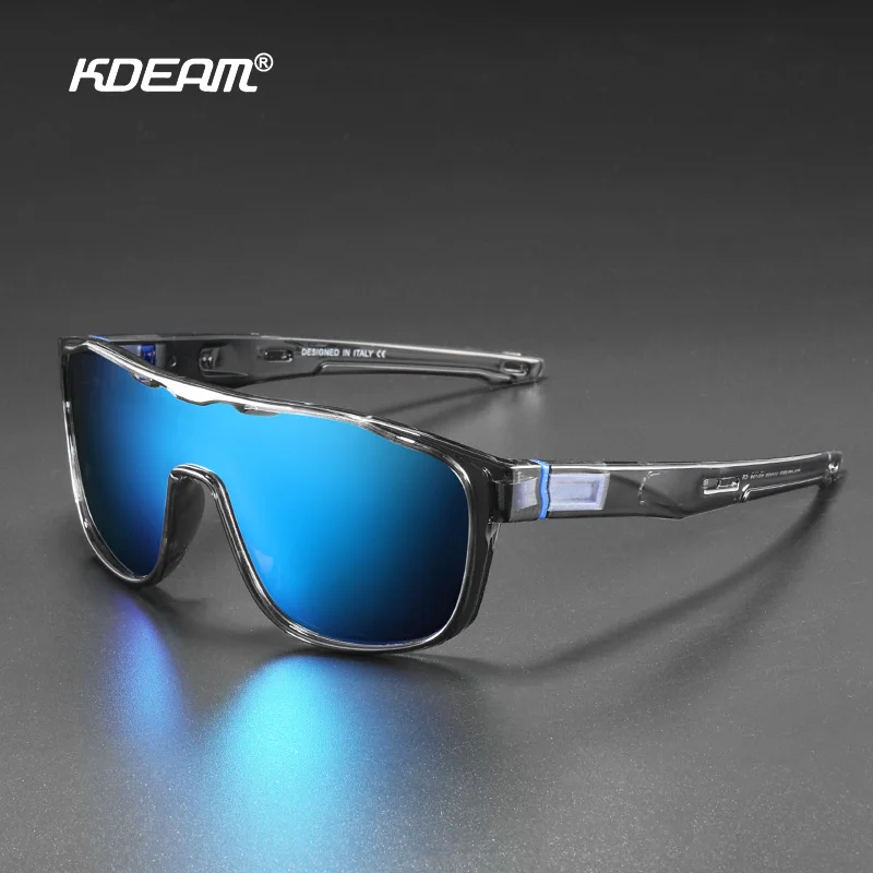 One Piece Shield Men's Polarized Sunglasses
