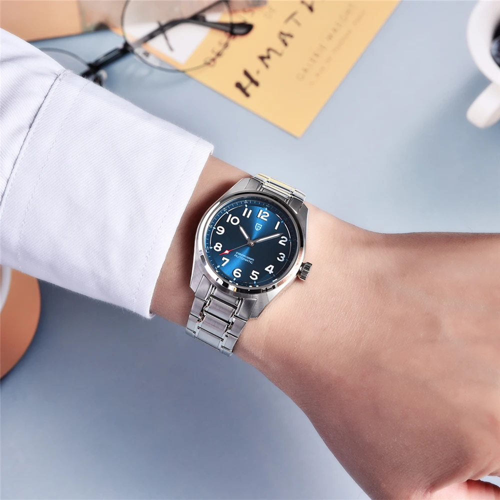 38mm Men's Pilot Automatic Mechanical Watch