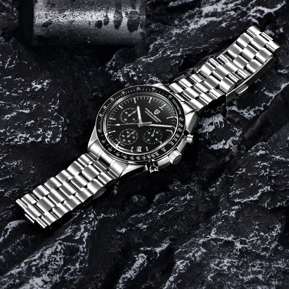 PAGANI DESIGN Men's Moonwatch Quartz Chronograph