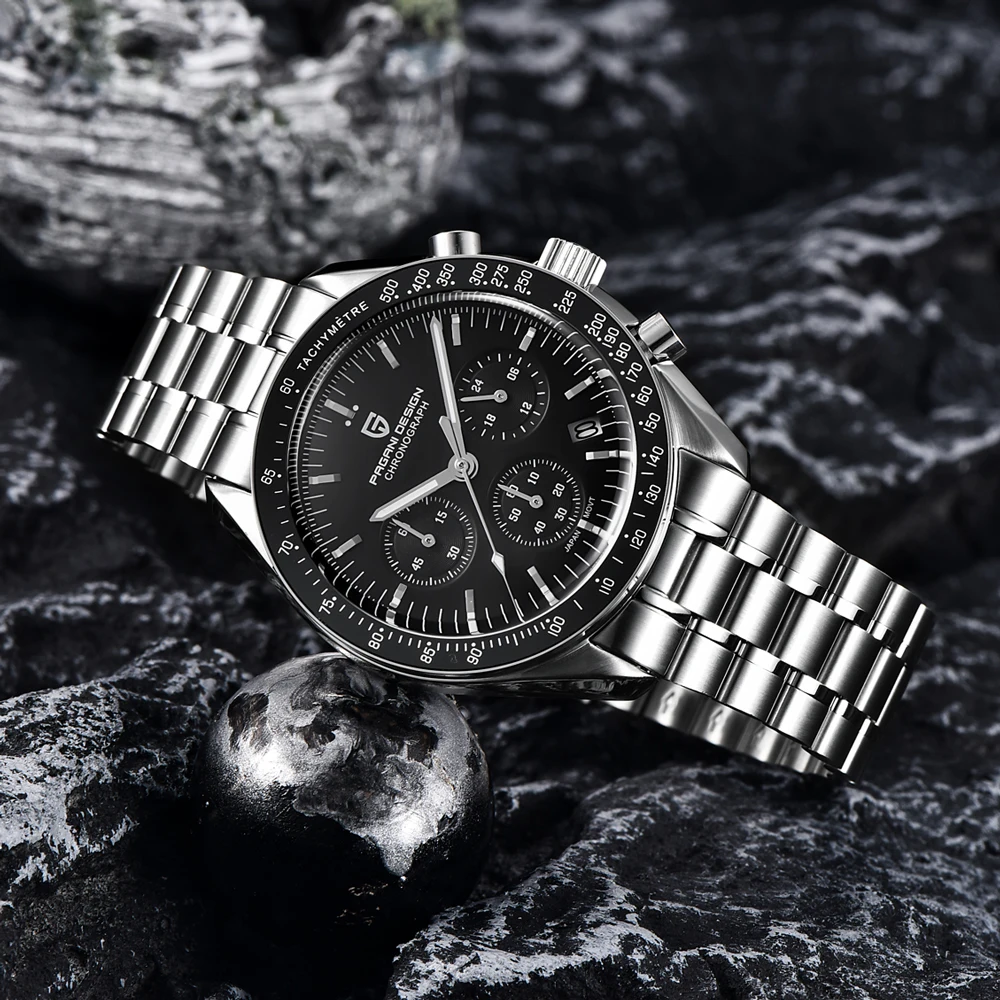 PAGANI DESIGN Men's Moonwatch Quartz Chronograph
