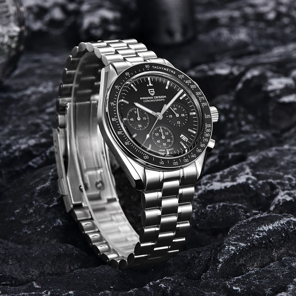 PAGANI DESIGN Men's Moonwatch Quartz Chronograph