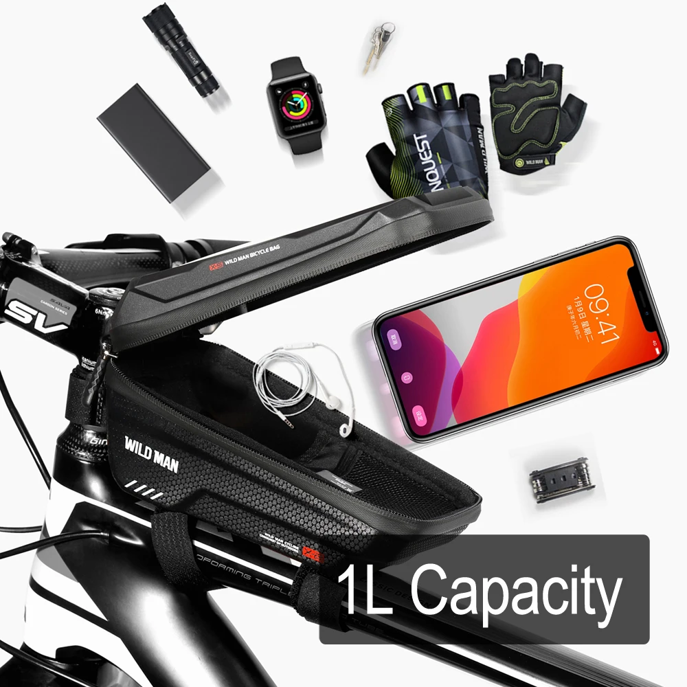 Bike Frame Bags Bicycle Smart Phone Mobile Case