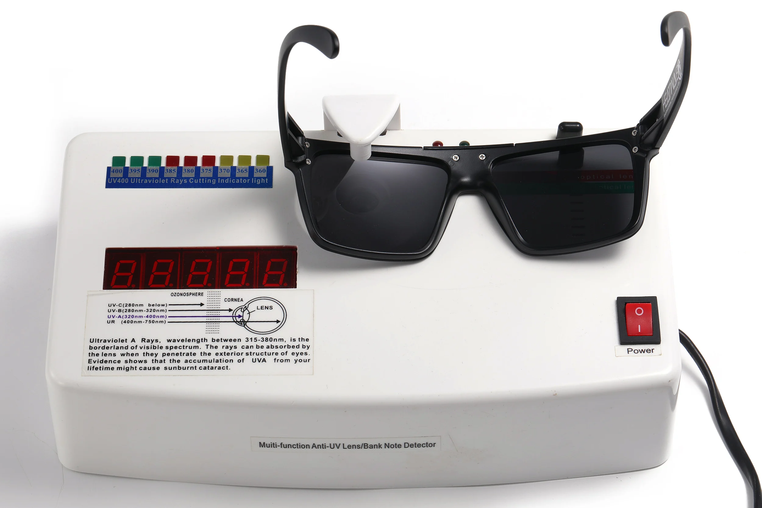 2022 One Piece Square Rimless Flat Top Sunglasses