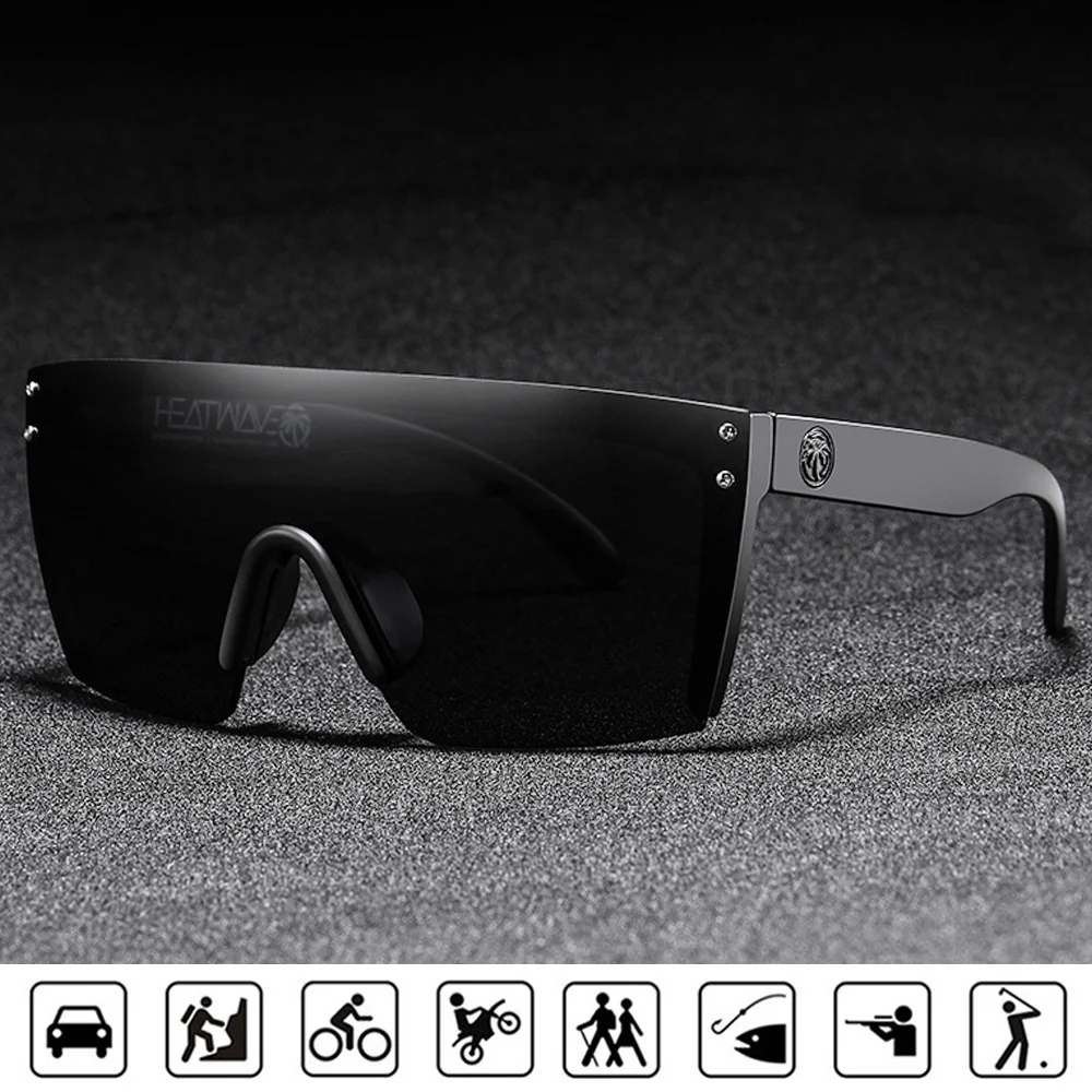 2022 Oversized Flat Top Sunglasses For Men Women