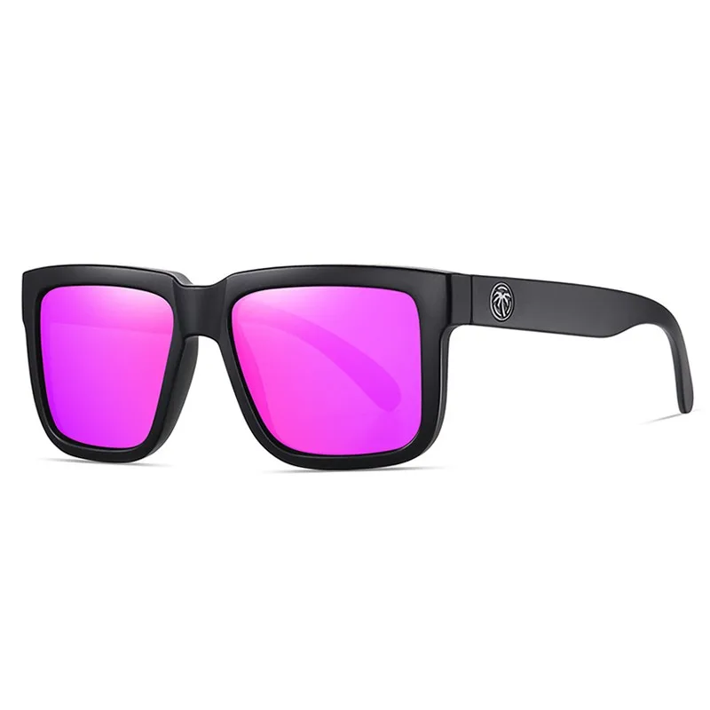 Heat Wave Polarized Square Sunglasses Men Luxury Design