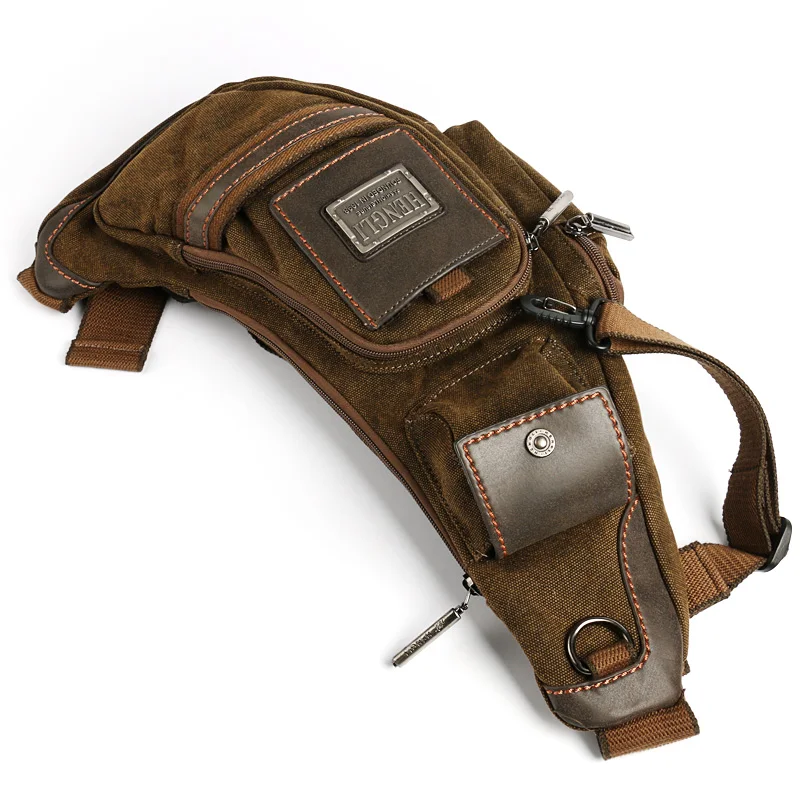 Retro Tactical Inspired Shoulder Sling Bag