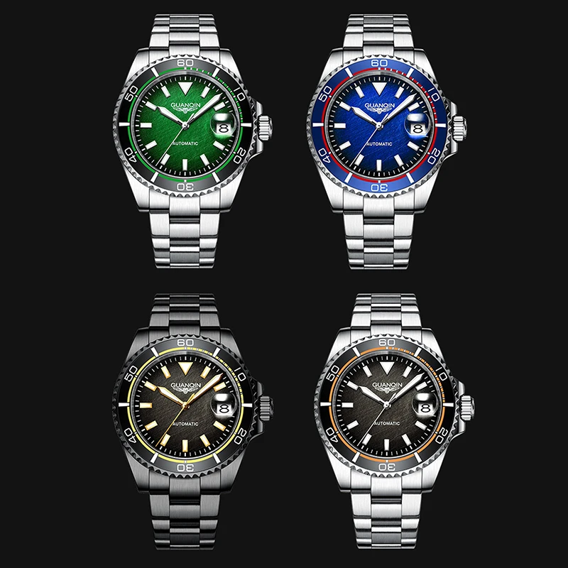 New 2022 Guanqin Sport Watch Japan NH35A Movt
