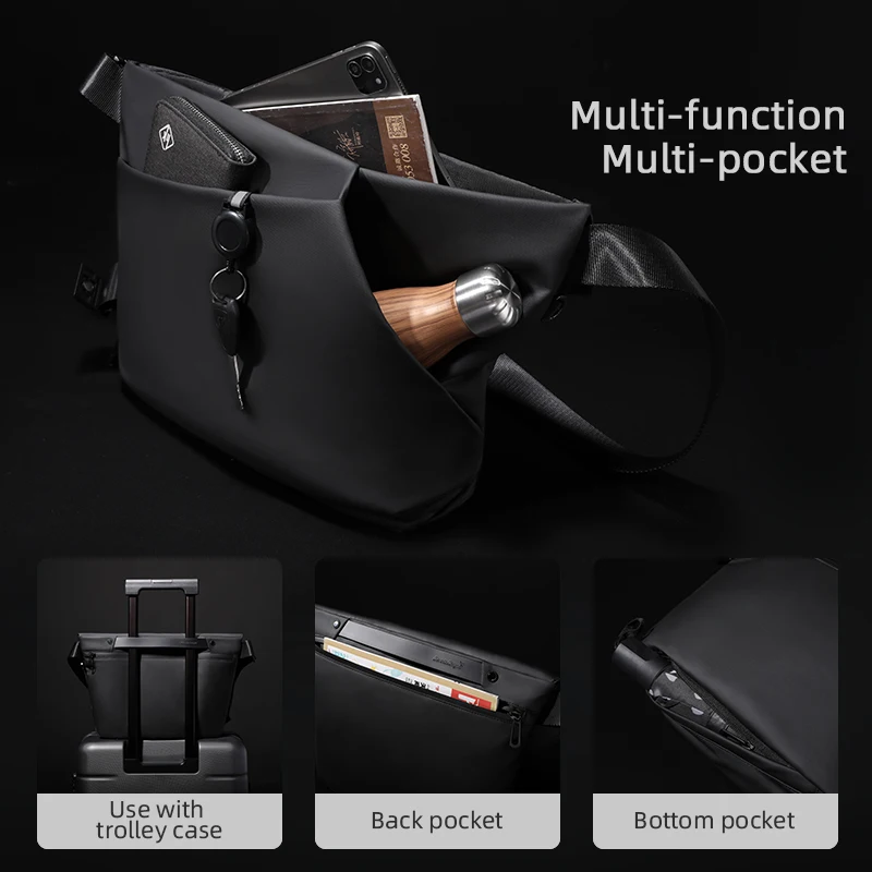 Men's Shoulder Bag Compatible MacBook Air/Pro 13-13.3 inch
