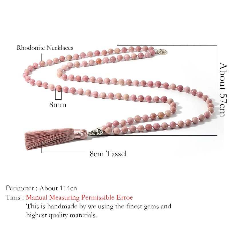 108 Mala Prayer Meditation Yoga Necklace