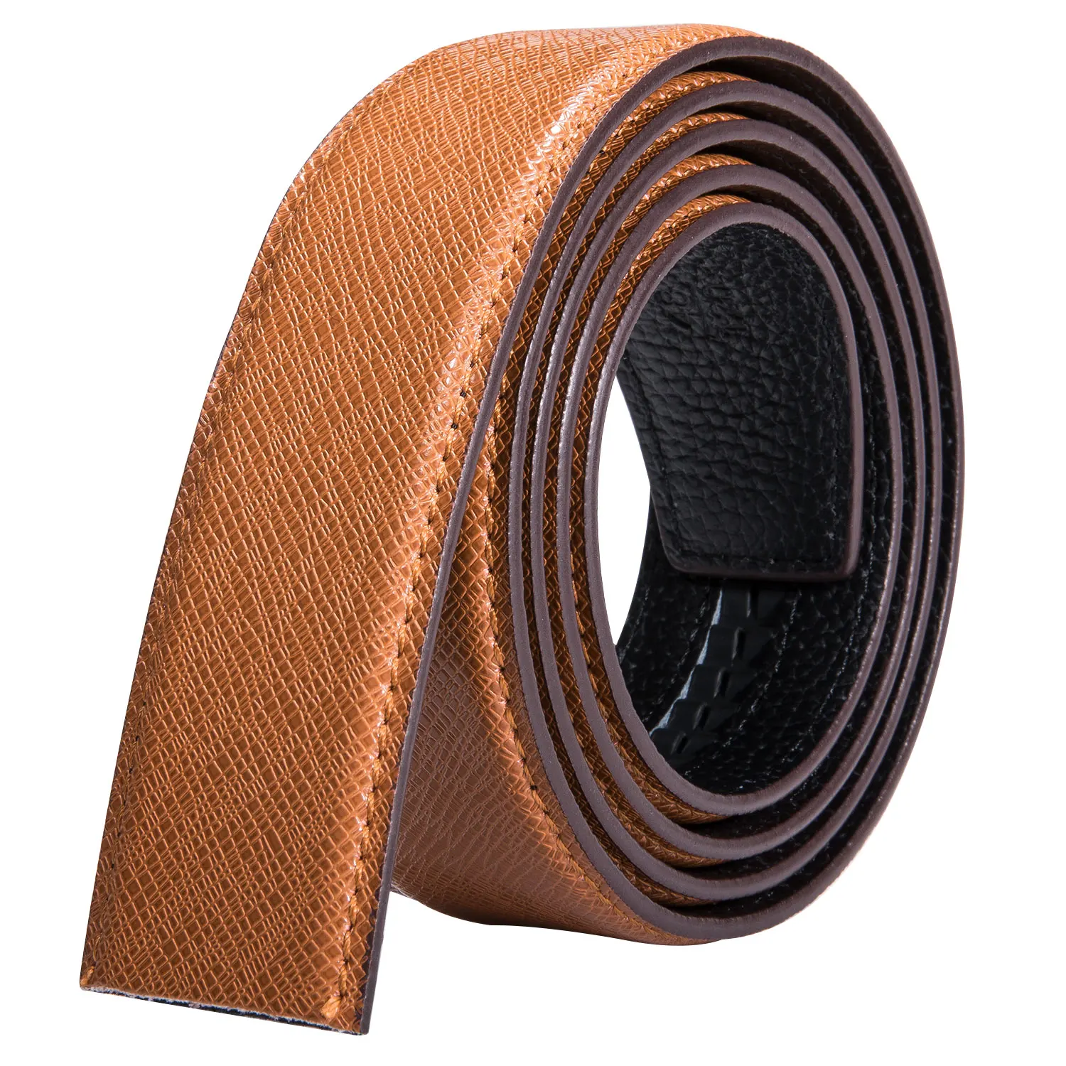 Luxury Designer Belts for Men with Golden Buckle