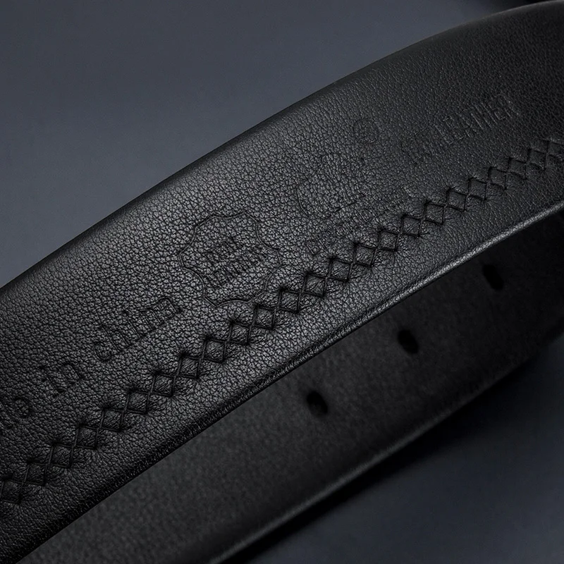Classic Men’s Genuine Leather Casual Dress Belt