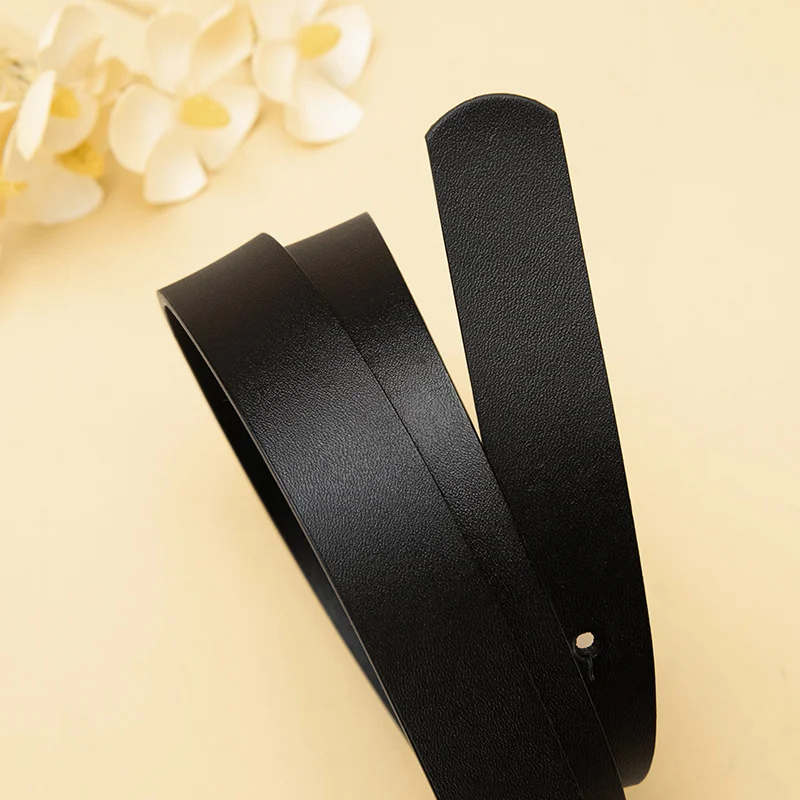 Double G Buckle Women's Genuine Leather Belt
