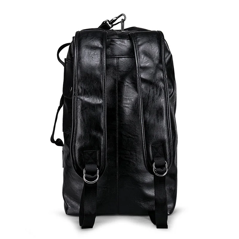 Leather Trip Men's Large Capacity Travel Backpack