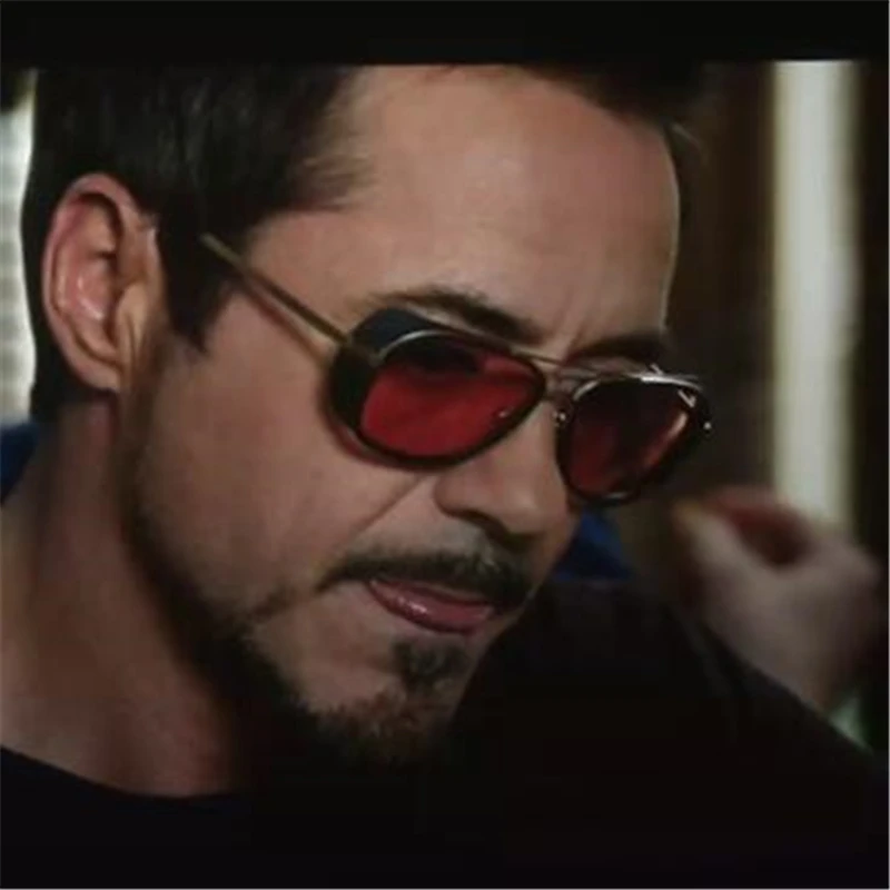Tortoise Sunglasses IRON MAN 3 Matsuda TONY Steampunk Mirrored