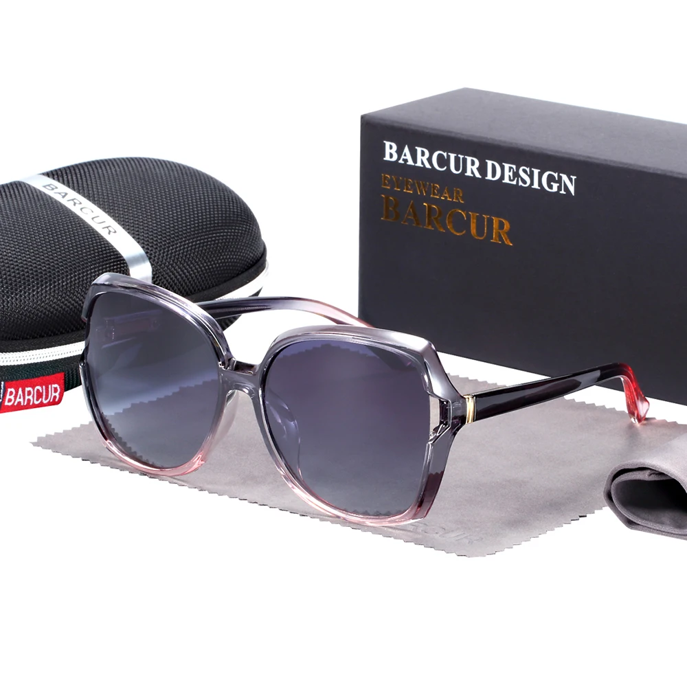 Women's Oversized Round Polarized Sunglasses