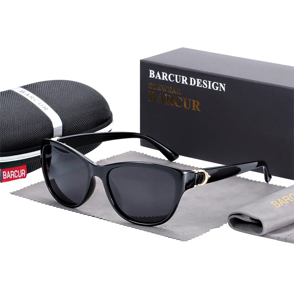 UV400 Polarized Cat Eyes Sunglasses for Women