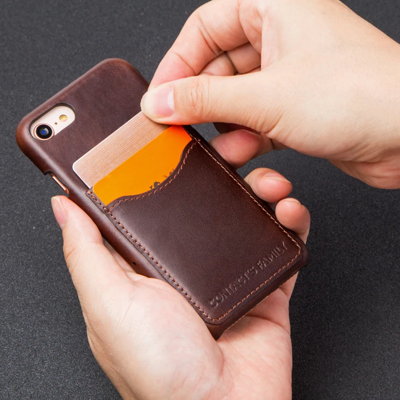 iPhone 8 Wallet Phone Case Leather Card Holder