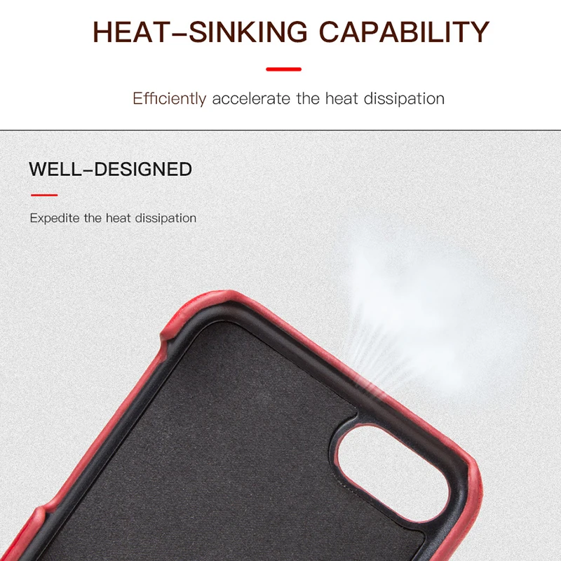 iPhone 8 Wallet Phone Case Leather Card Holder