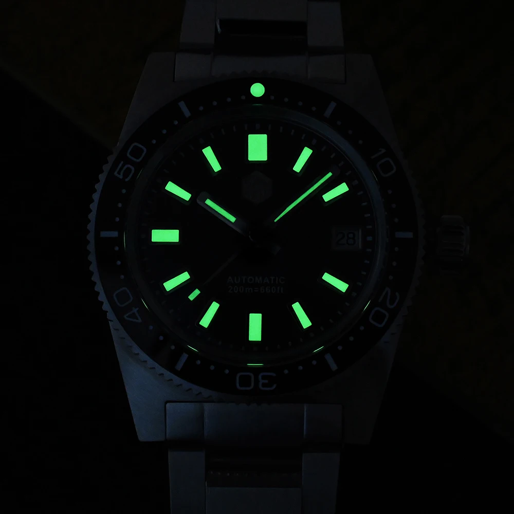 San Martin 62mas 37mm Diver Men's Watch