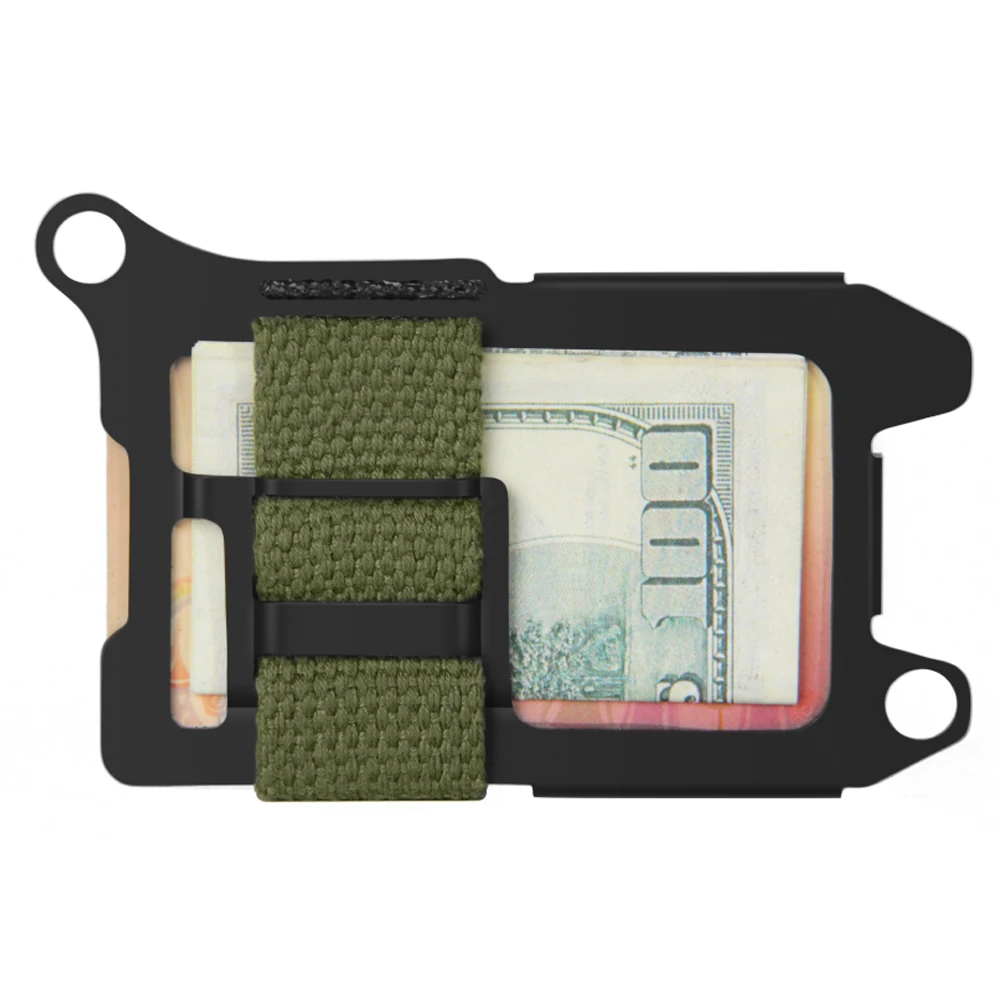 Compact Metal Wallet Bank Credit Card Holder